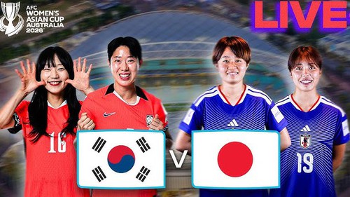Lịch thi đấu bóng đá hôm nay 18/3: Trực tiếp nữ Hàn Quốc đấu với nữ Nhật Bản
