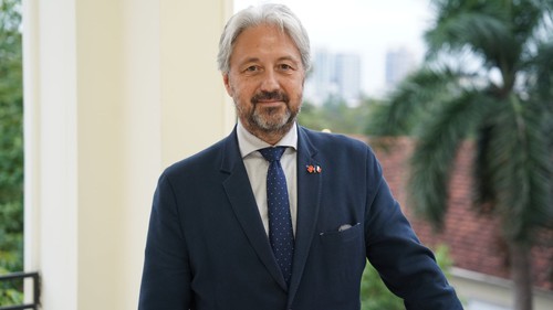 Giám đốc Viện Pháp tại Việt Nam, ông Eric Soulier: "Pháp muốn lan tỏa các tài năng sáng tạo tại Việt Nam"