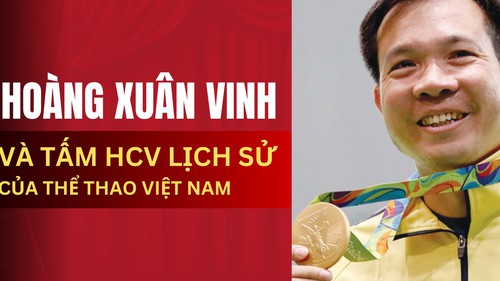 Hoàng Xuân Vinh và tấm HCV lịch sử của Thể thao Việt Nam