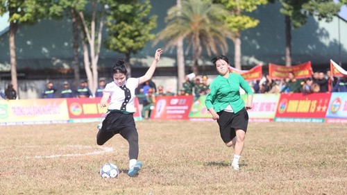 Trái bóng tròn góp phần xóa bỏ những định kiến về phụ nữ dân tộc thiểu số