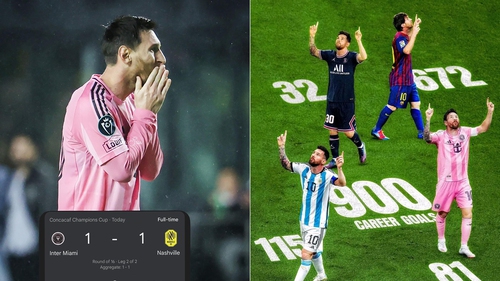 Inter Miami bị loại khỏi giải khu vực trong ngày Messi chạm cột mốc đặc biệt