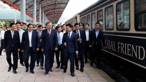 Tổng Bí thư làm việc về triển khai hợp tác kết nối đường sắt Việt Nam - Trung Quốc