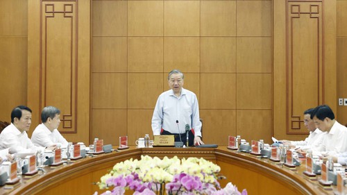 Tổng Bí thư Tô Lâm: Tiếp tục kiên quyết, kiên trì đấu tranh chống “giặc nội xâm” với tư duy, cách làm mới ​