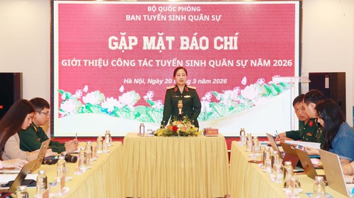 Bốn học viện của Quân đội tuyển thí sinh nữ năm 2026