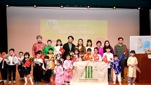 Trường Việt ngữ Cộng đồng Cây Tre khai giảng năm học 2026, lan tỏa giá trị tiếng Việt tại Nhật Bản