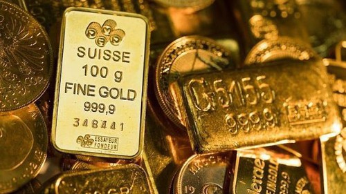 Giá vàng thế giới giảm xuống dưới 4.500 USD/ounce