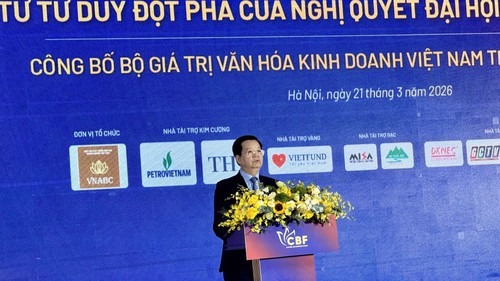 Phó Thủ tướng Mai Văn Chính: Văn hóa kinh doanh là tài sản quý, bền vững của doanh nghiệp