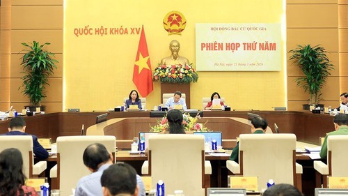 Thông qua Nghị quyết công bố kết quả bầu cử và danh sách những người trúng cử đại biểu Quốc hội khóa XVI