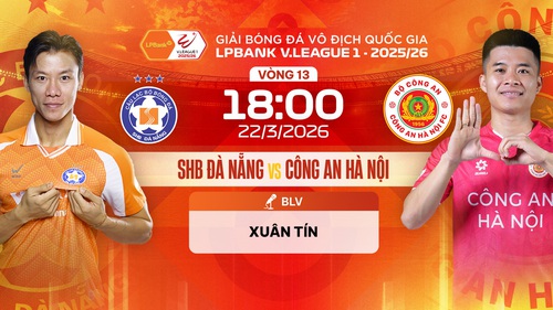 Link xem trực tiếp bóng đá Đà Nẵng vs CAHN 18h00 hôm nay, V-League vòng 13