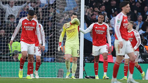 6 trụ cột của Arsenal dính chấn thương khi đang đua vô địch với Man City