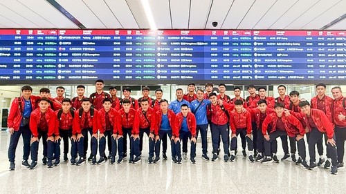 U23 Việt Nam đến Tây An, sẵn sàng cho trận đấu với Triều Tiên