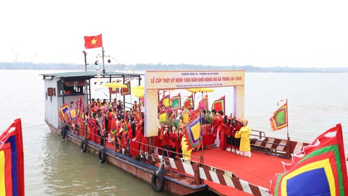 Tưởng nhớ, tri ân công đức Hai Bà Trưng cùng nghĩa quân