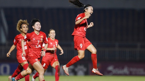 Huỳnh Như cùng CLB nữ TP.HCM chinh phục đấu trường châu Á