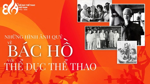 Những hình ảnh quý về Bác Hồ với Thể dục thể thao
