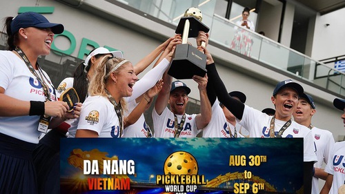 World Cup Pickleball 2026: Giải đấu toàn cầu lần đầu đến Việt Nam có gì đặc biệt?