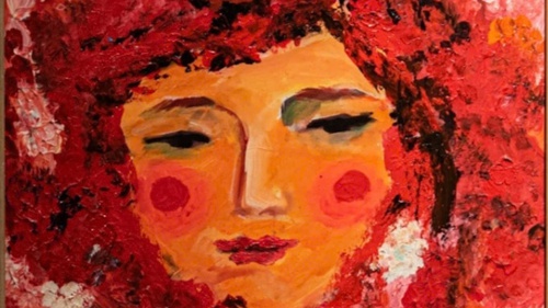 Họa sĩ, diễn viên Quế Chi kể câu chuyện của điện ảnh, âm nhạc và cuộc sống bằng hội họa