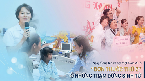 Ngày Công tác xã hội Việt Nam 25/3: "Đơn thuốc thứ hai" ở những trạm dừng sinh tử