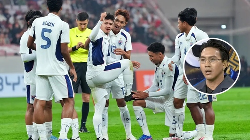 Ghi bàn đẹp mắt trước khi gặp U23 Việt Nam, sao trẻ Thái Lan được danh thủ 4 lần vô địch SEA Games khen ngợi