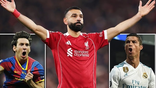 QUAN ĐIỂM: Chỉ Salah mới chen chân vào Top 3 với Messi và Ronaldo
