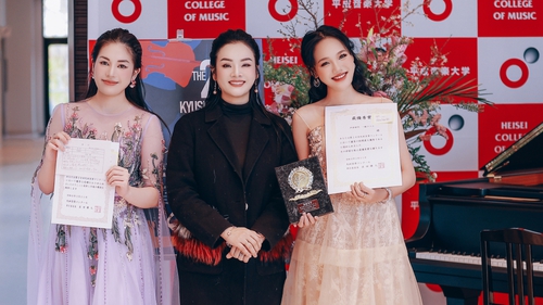 Học trò PGS.TS - NSƯT Tân Nhàn giành giải thưởng Kyushu Music 2026 tại Nhật Bản