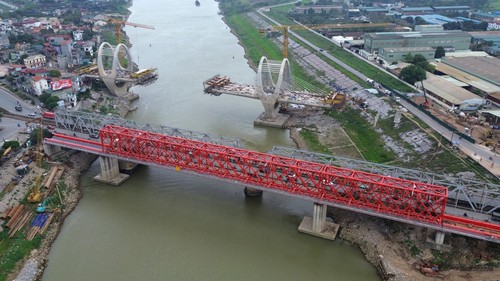 Đẩy nhanh tiến độ dự án cầu Đuống mới