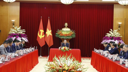 Tổng Bí thư Tô Lâm tiếp lãnh đạo một số tập đoàn quốc tế