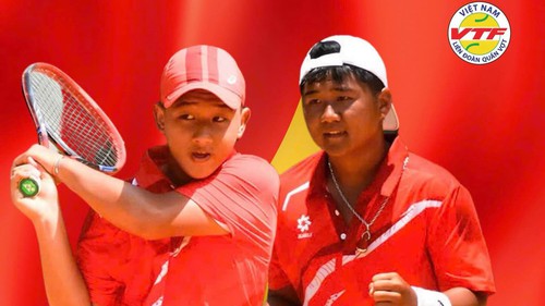 2 tay vợt trẻ Việt Nam giành ngôi á quân ở giải đấu tại Sri Lanka