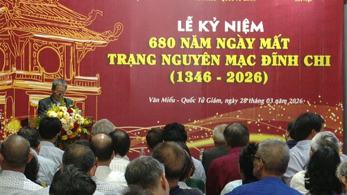 Kỷ niệm 680 năm ngày mất của Trạng nguyên Mạc Đĩnh Chi