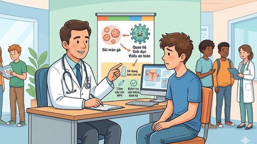 Sau cuộc vui "lệch chuẩn": Nỗi ám ảnh mang tên sùi mào gà ở thanh thiếu niên