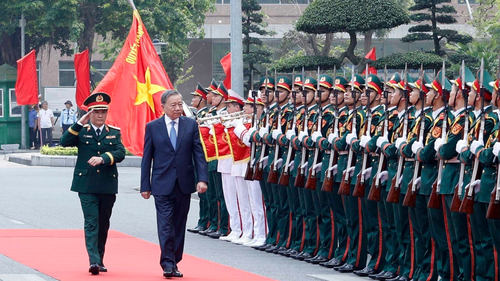 Tổng Bí thư Tô Lâm dự Lễ Kỷ niệm 75 năm Ngày truyền thống Bệnh viện Trung ương Quân đội 108