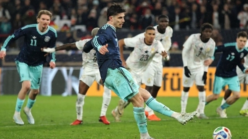 Havertz ghi bàn, đội tuyển Đức nhọc nhằn vượt qua Ghana 