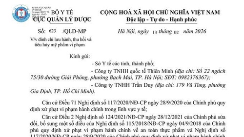 Thu hồi và tiêu hủy lô sữa rửa mặt Dabo Charcoal Cleansing Foam 