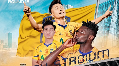 Link xem trực tiếp bóng đá SLNA vs Hải Phòng 18h00 hôm nay, V-League vòng 15