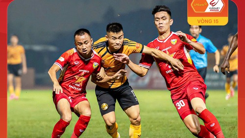 Kết quả bóng đá V-League: Nhận bàn thua phút bù giờ, CLB Thanh Hóa thua trên sân nhà
