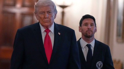 Messi gặp Tổng thống Donald Trump tại Nhà Trắng