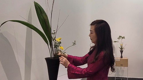 Chiêm ngưỡng nghệ thuật hoa đạo Nhật Bản trong không gian văn hóa Hà Nội