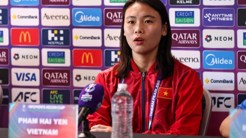 Tiền đạo Hải Yến: 'Đội tuyển Việt Nam tin vào chiến thắng trước Đài Bắc Trung Hoa'