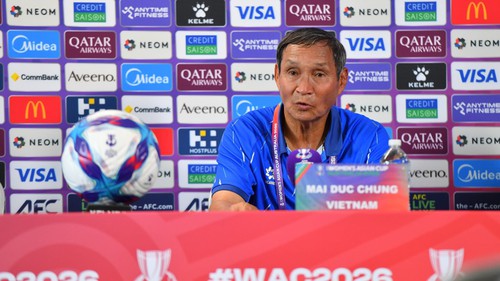 HLV Mai Đức Chung: 'Đội tuyển Việt Nam chỉ phấn đấu từng trận một'
