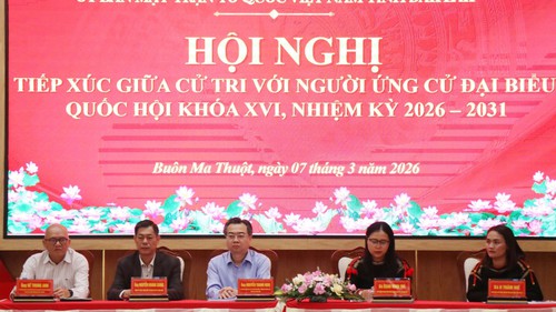 Bầu cử Quốc hội và HĐND: Cử tri tin tưởng và kỳ vọng vào ứng cử viên đại biểu Quốc hội khóa XVI