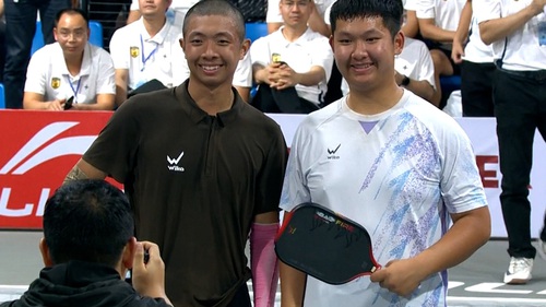 Anh em nhà Quang Dương vô địch giải Pickleball ở Hải Phòng
