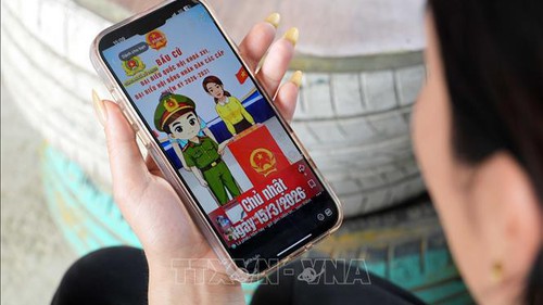 Bộ Công an hướng dẫn người dân sử dụng VNeID để hỗ trợ bầu cử Quốc hội