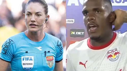 Bị treo giò 12 trận vì chê trọng tài 'không đủ năng lực', cầu thủ Brazil phải xin lỗi... toàn bộ phái nữ