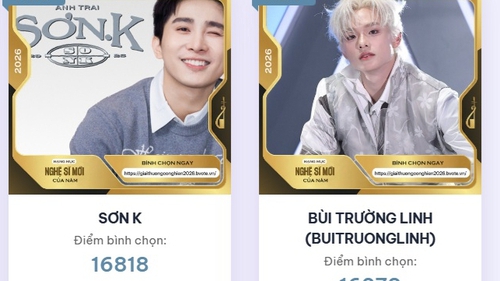 Bình chọn Cống hiến 2026: Nghệ sĩ mới tiếp tục 'nóng' tại Giải thưởng Cống hiến 2026