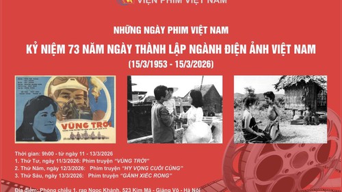 Viện Phim Việt Nam chiếu phim miễn phí kỷ niệm 73 năm ngày thành lập ngành Điện ảnh