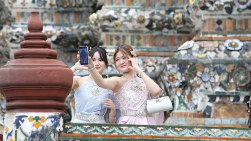 Lượng du khách nước ngoài đến Thái Lan giảm