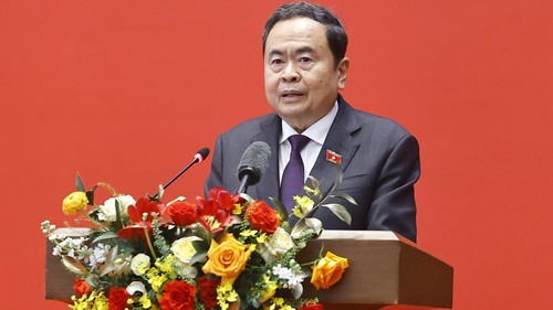 Chủ tịch Quốc hội Trần Thanh Mẫn trao quyết định chỉ định Bí thư Đảng ủy 3 cơ quan của Quốc hội