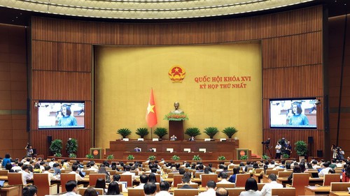 Thông cáo báo chí số 07, Kỳ họp thứ Nhất, Quốc hội khóa XVI