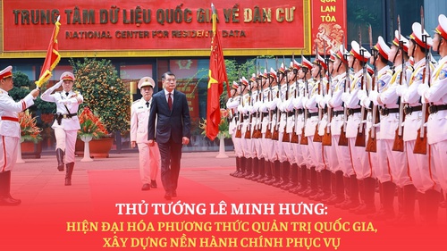 Thủ tướng Lê Minh Hưng: Hiện đại hóa phương thức quản trị quốc gia, xây dựng nền hành chính phục vụ