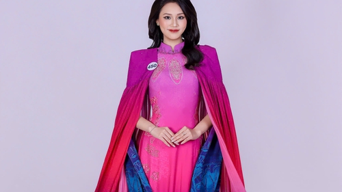 Hoa hậu Văn hoá Việt Nam 2026 giới thiệu BST áo dài "Tinh hoa sắc Việt" của NTK Thoa Trần 