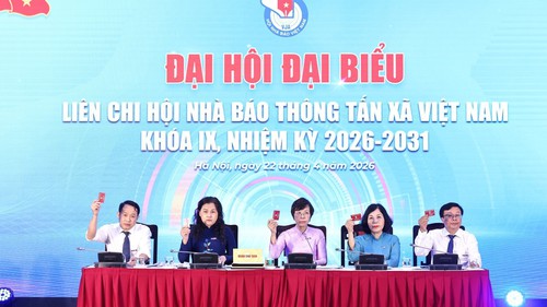 Đại hội đại biểu Liên chi hội Nhà báo TTXVN nhiệm kỳ 2026 - 2031
